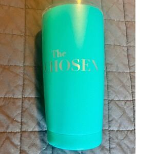 The Chosen Get Used To Different Teal Insulated Stainless Steel Tumbler 20oz